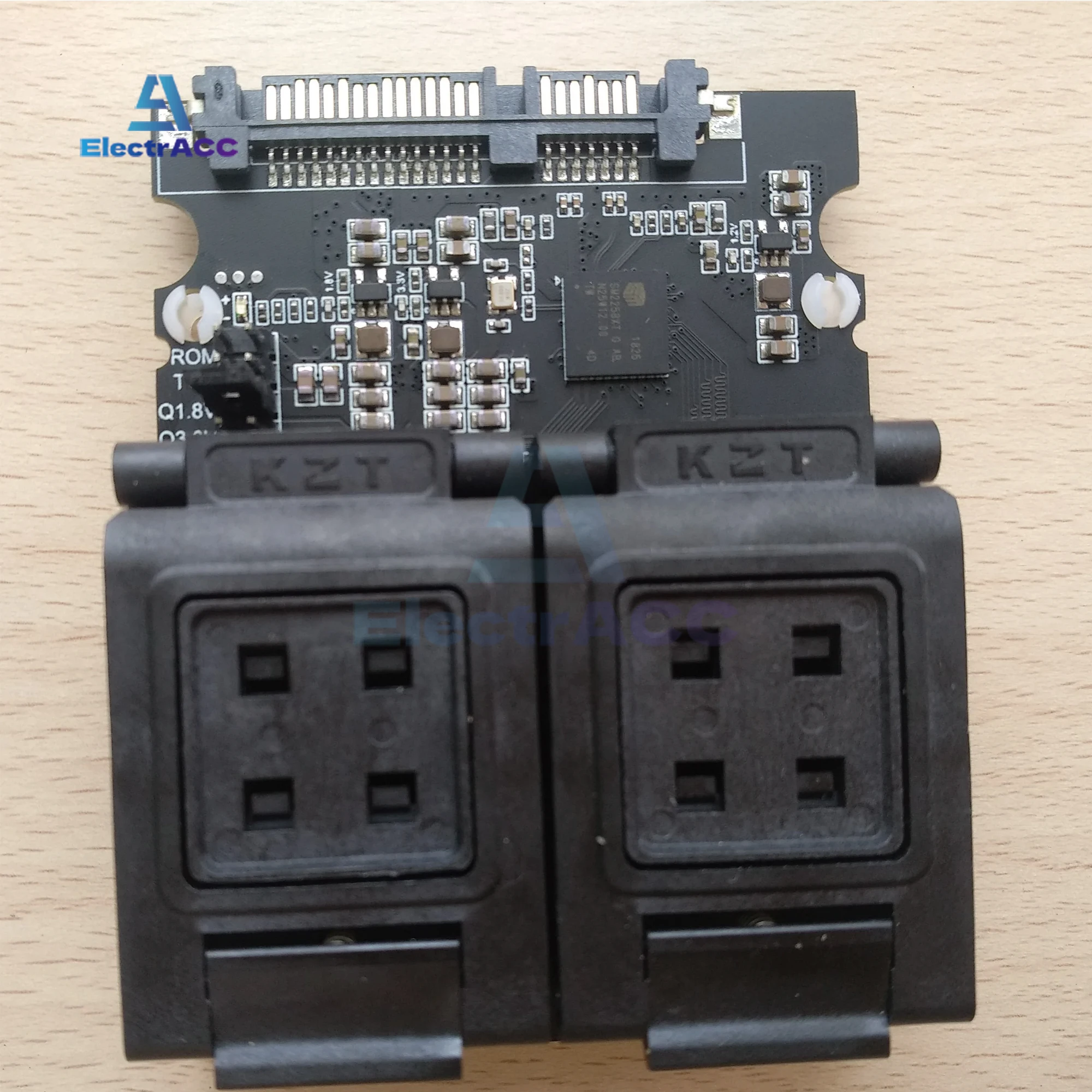 Sm2258xt Solid-state SATA Interface Flash Particle Test Stand Bga152 / 132 16ce Real Shot