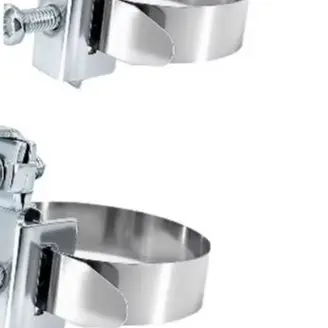 Electro Galvanized Grounding Clamp 8-52mm Stainless Steel Cable Clip For Distribution Box Pipe Wire Fastener Industrial Connecto