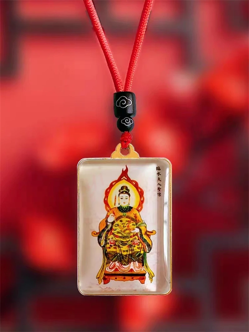 Exquisite Auspicious Pendant Necklace for Men and Women, Sending a Child Empress