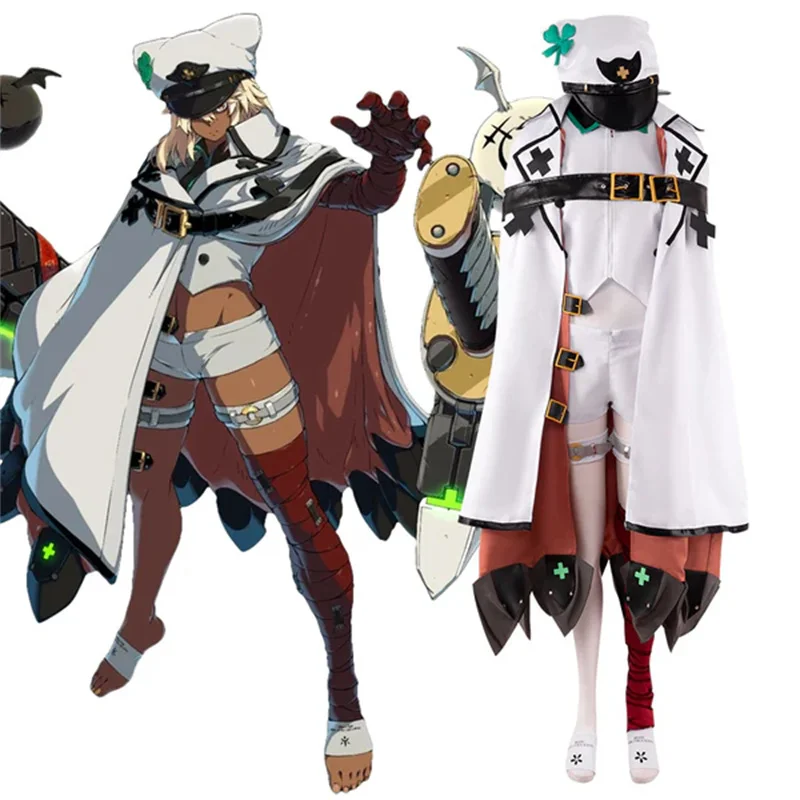 

Guilty Gear STRIVE Ramlethal Valentine Косплей Костюм Мужская Униформа Костюмы Хэллоуин Карнавальные Вечерние Наряды