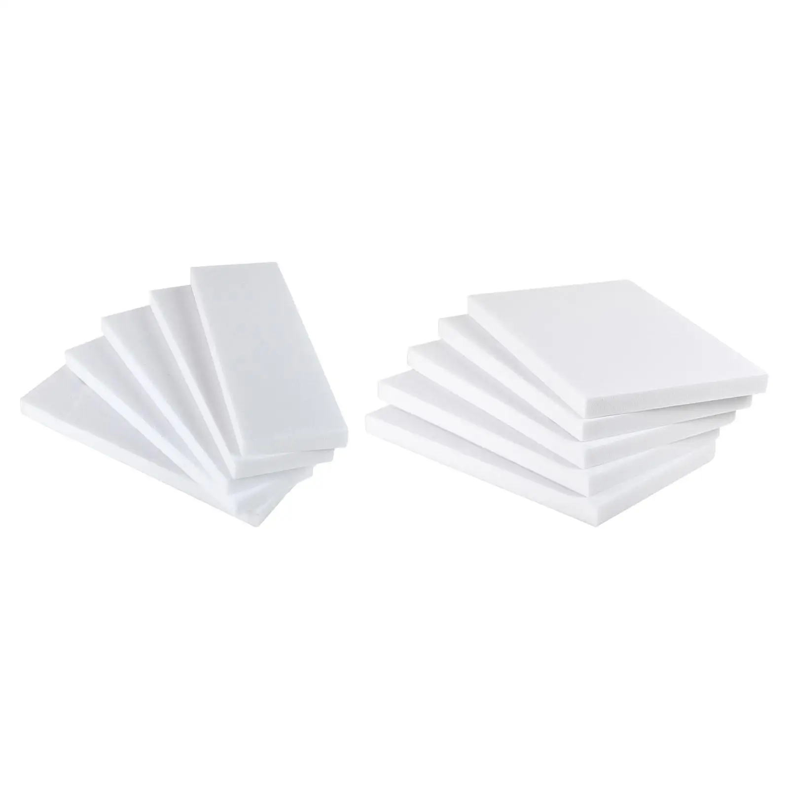 5 Pieces Foam Board Diorama Base Foam Rectangle Blocks for DIY Sculpture Building Mountains Hobby Arts Crafts Miniature Garden