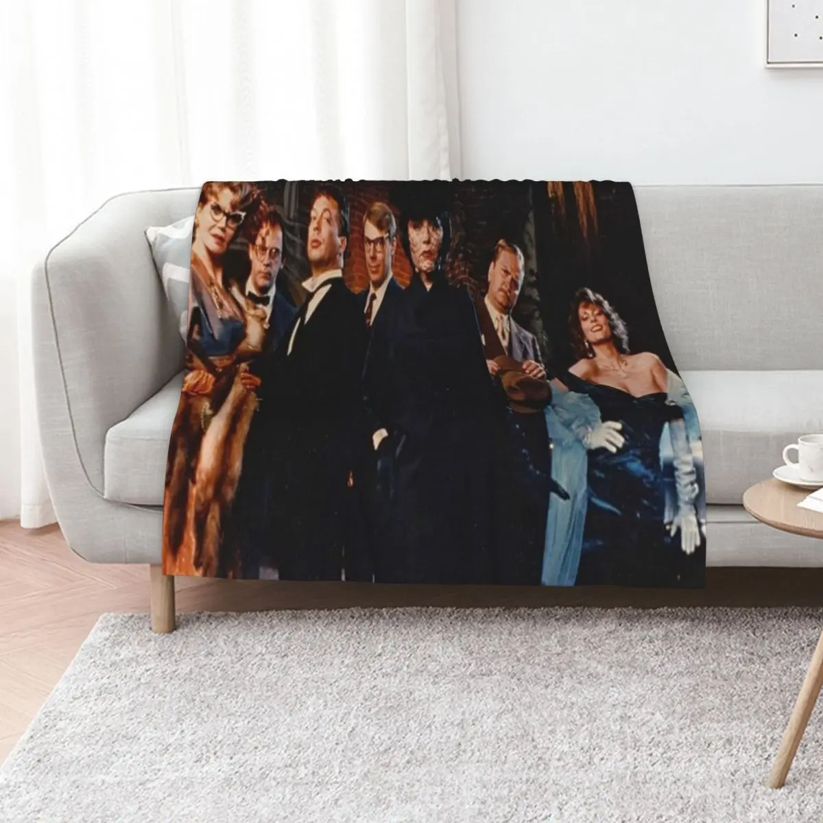 clue cast Throw Blanket Plaid on the sofa Bed warm winter Decoratives blankets ands Blankets