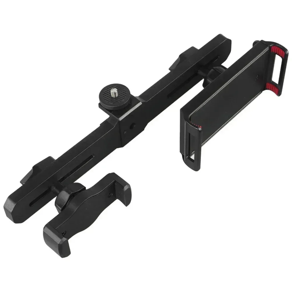 Universal Microphone Stand Double Cell Phone Tablet Holder Tablet Clamp 1/4in Adapter Multi-purpose Live Broadcast Bracket - Image 2