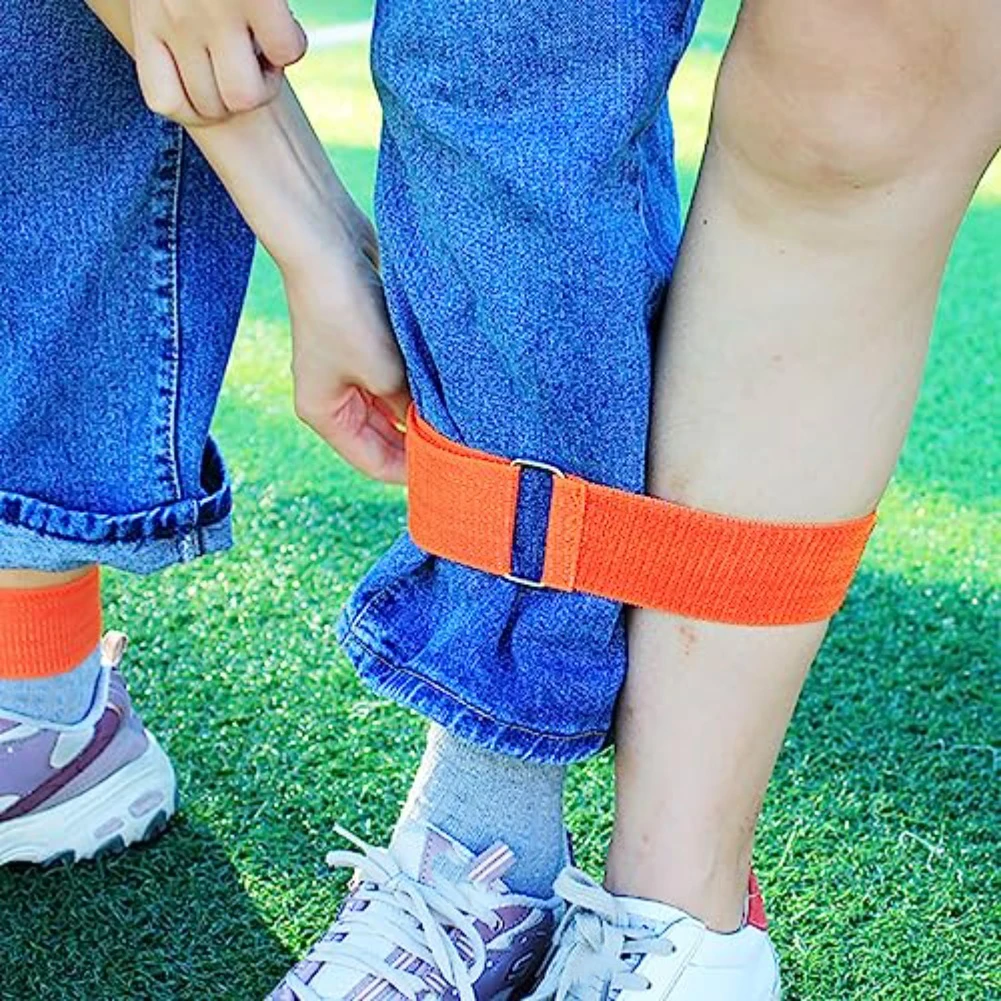Outdoor Games Colorful Leggings Colorful Outdoor Wristbands Activity Equipment Elastic Wristbands High Visibility Colors