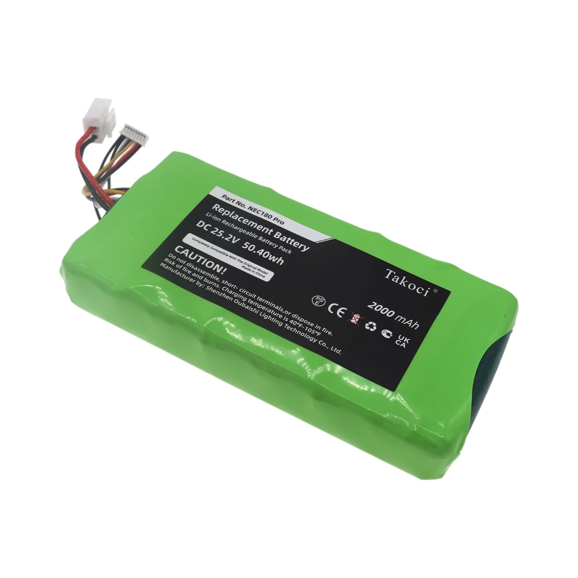 

Replacement Battery 2000mAh for Keronic, Beko, Grundig, Eureka KVR25221 MOP, 8817043200, GMS3060, NEC180 Pro BP25220F