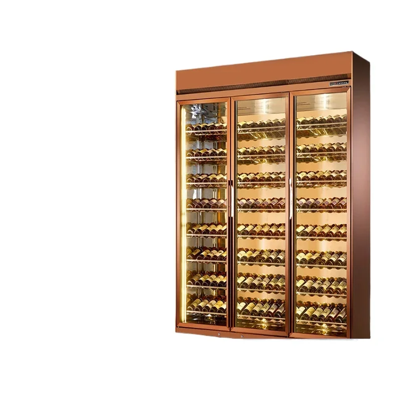Wine cellar wine cabinet thermostatic moisturizing cabinet, bar club villa decorative glass door display cabinet
