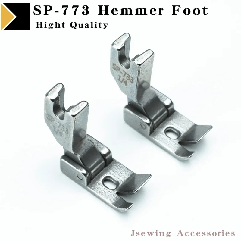 SP-733 Hemmer Foot High Quality  6 Size Fit Industrial Lockstitch Sewing Machine Presser Feet