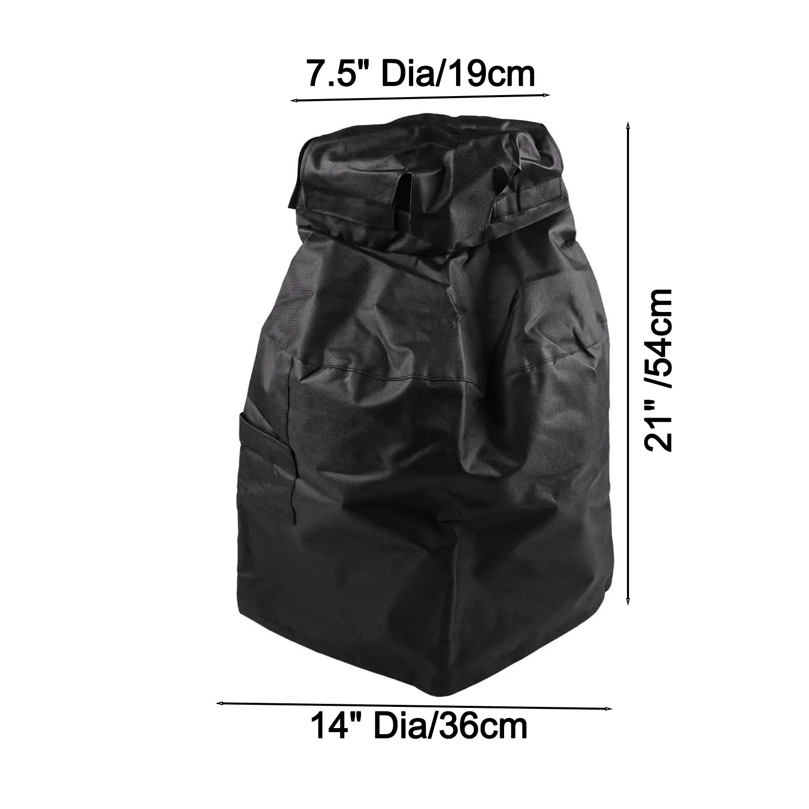 A practical choice for outdoor use that prevents water exposure while promoting air circulation around the tank