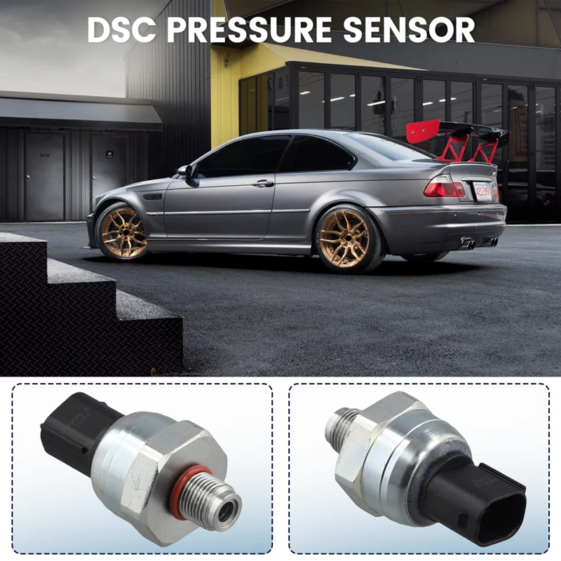 2PCS Dsc Brake Pressure Sensor Switch For Bmw E46 E60 E61 E63 E64 E90 Z3 Z4 34521164458 Brake Oil Pressure Sensor