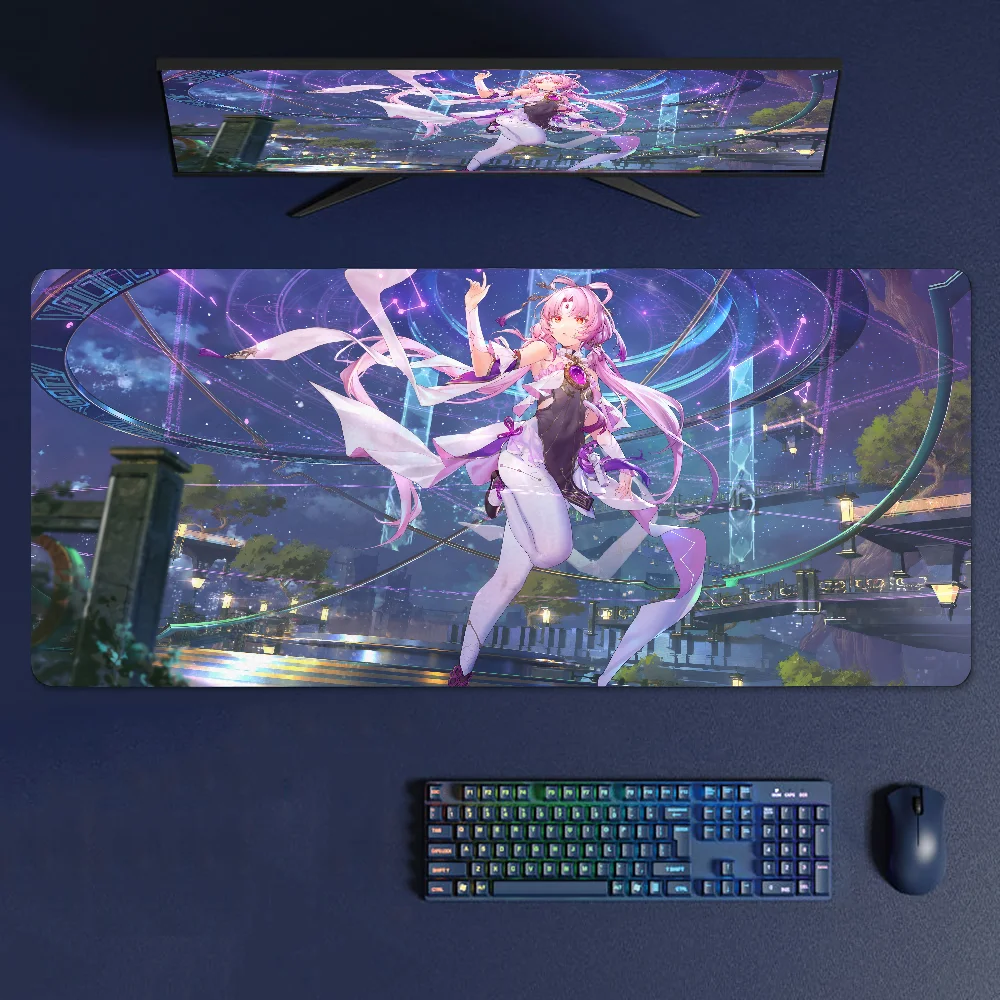 Fu Xuan Honkai Star Rail Game Mousepad Large Gaming Mouse Pad LockEdge Thickened Computer Keyboard Table Desk Mat