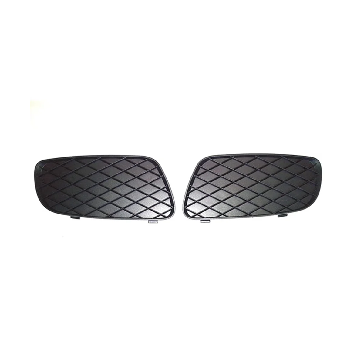 Car Fog Lamp Bezel Left Right Side Fog Light Grille Cover for SMART FORTWO 451 2008-2012 4518260124C22A 4518260224C22A