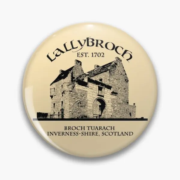 Lallybroch Outlander  Soft Button Pin Collar Brooch Metal Decor Gift Creative Funny Fashion Lover Hat Jewelry Badge Cute Clothes