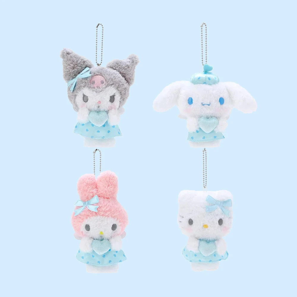 

Милая серия «Ангел мечты» Cinnamoroll My Melody Kuromi Hello Kitty, милая плюшевая игрушка, рюкзак, подвеска, брелок для девочек, праздничный подарок