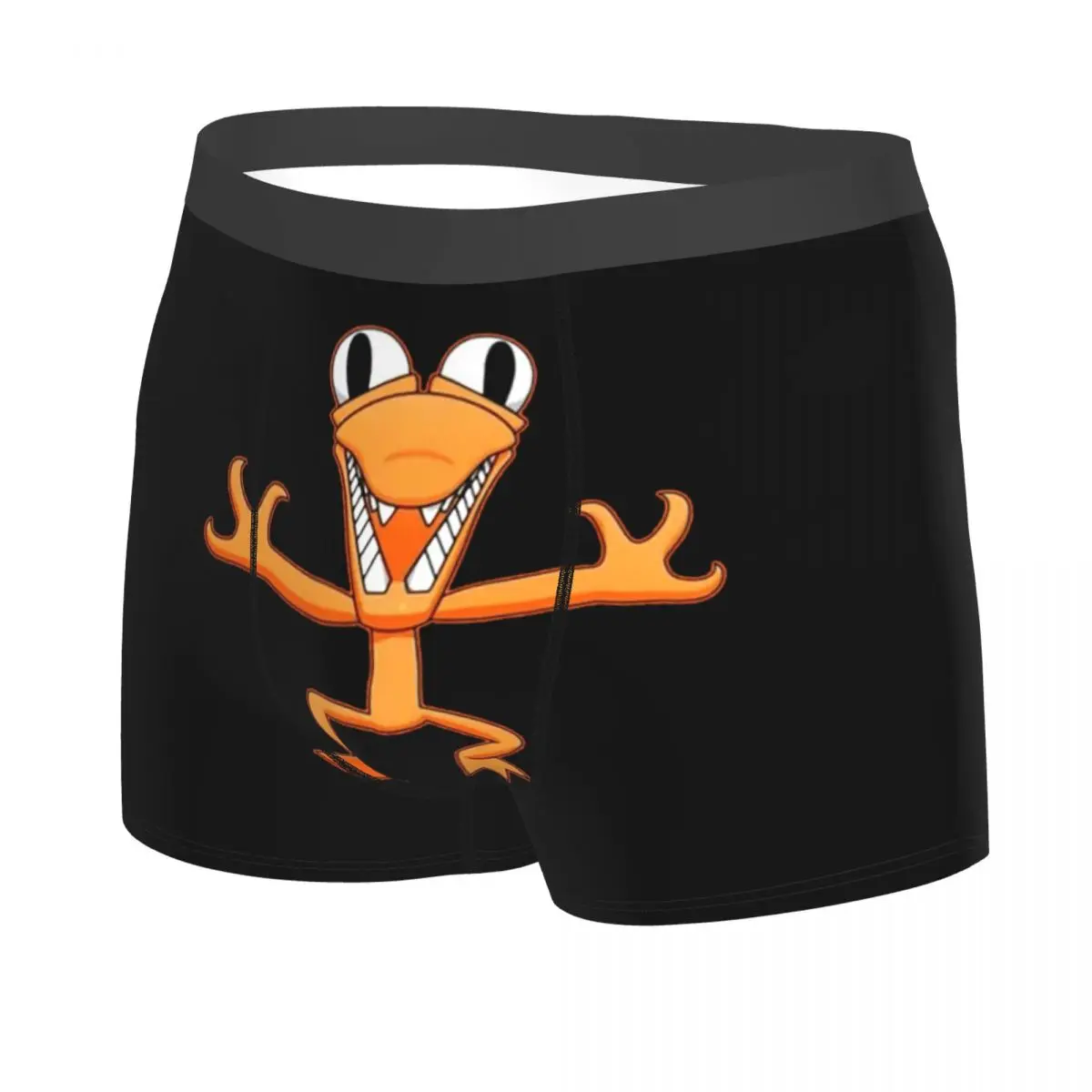 Cuecas boxer shorts laranja arco-íris amigo calcinha masculina respirável roupa interior para homme homem namorado presente