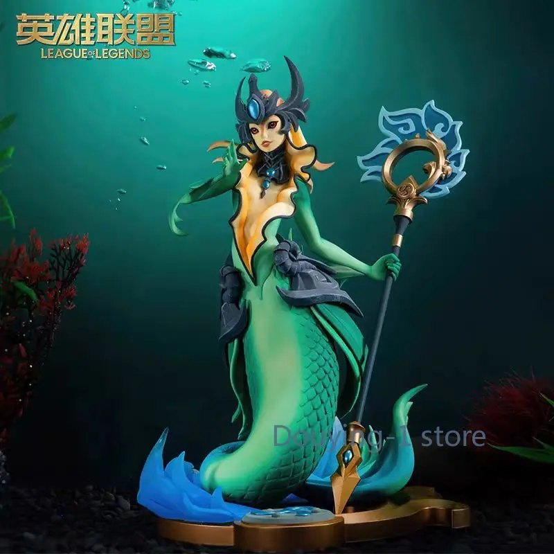 

In stock League of Legends, LOL Tidal wave mermaid Nami medium sculpture doll decoration game peripheral