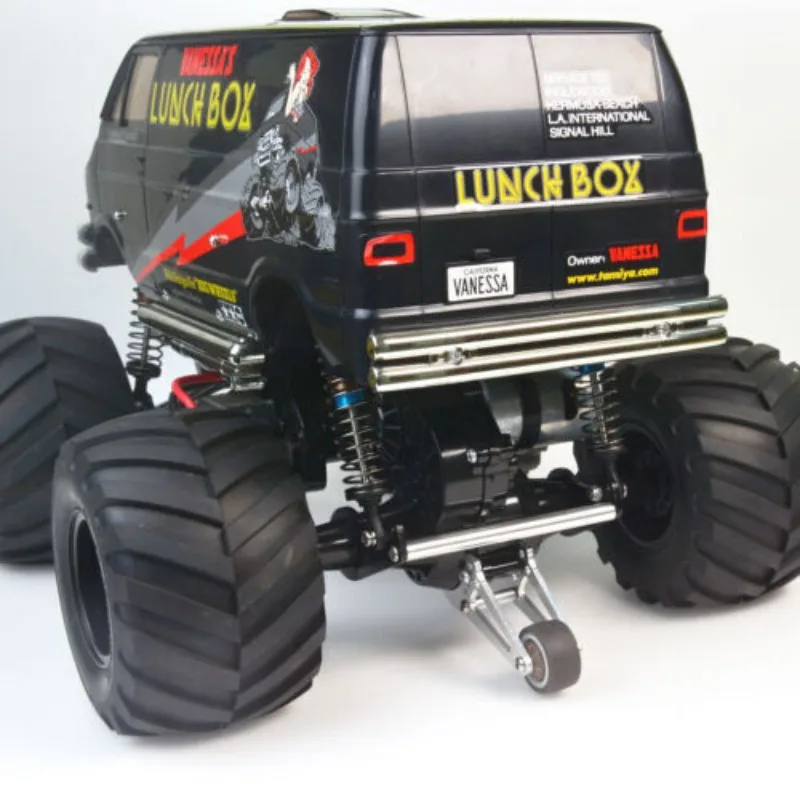 Rcaidong alumínio wheelie barra para tamiya lancheira/meia-noite abóbora/CW-01 1/10 fora-estrada carro upgrades peças