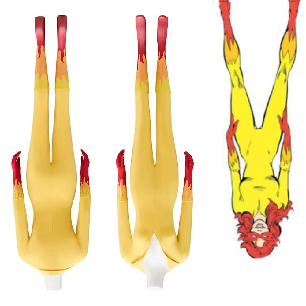 

Anime Angelica Jones Cosplay Costume Superhero Women Spandex Zentai Bodysuit Halloween Carnival Party Outfits