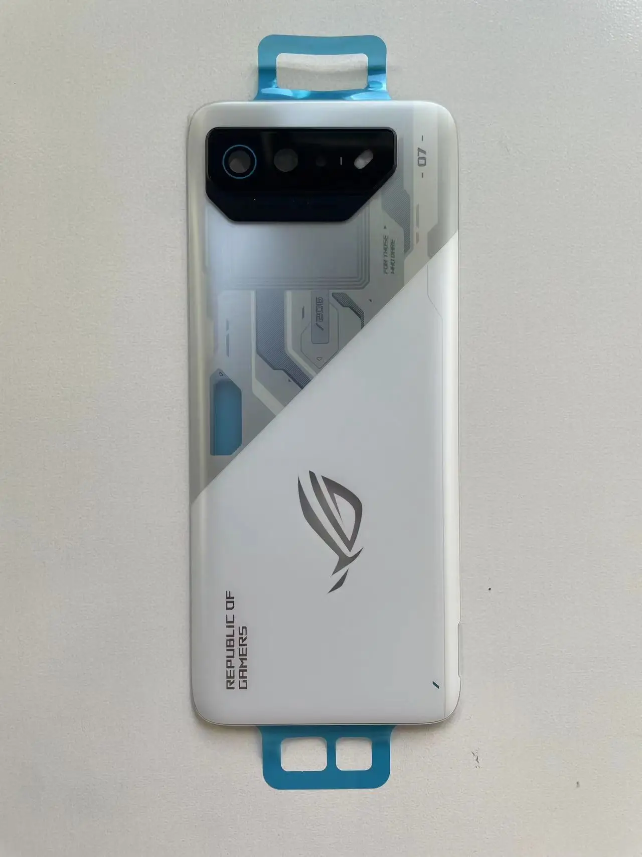 Original New Back Glass For Asus ROG Phone 7 Back Cover Door Rear 