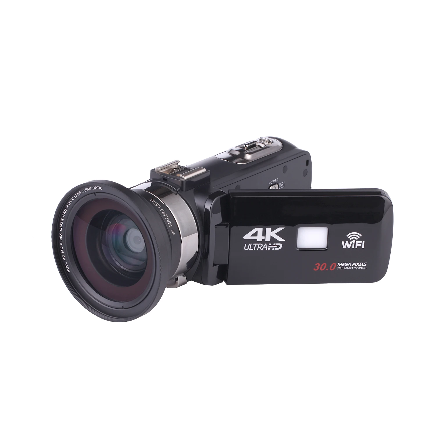 

WiFi Night Vision 4K Video Camera Handycam Camcorder for YouTube Live Streaming