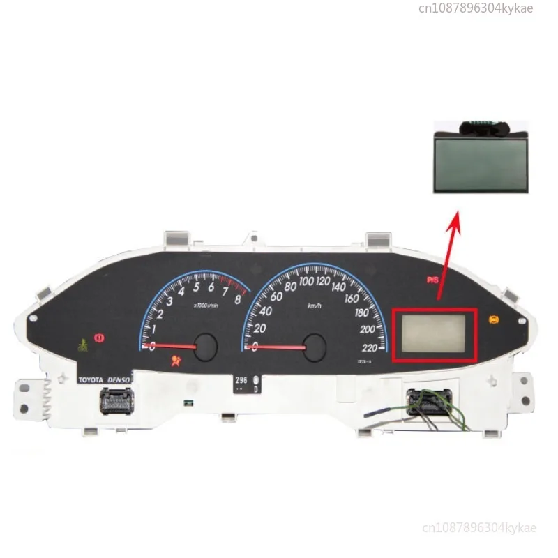 

Applicable to Toyota Vios Instrument LCD screen for screen flashing white screen 08-12