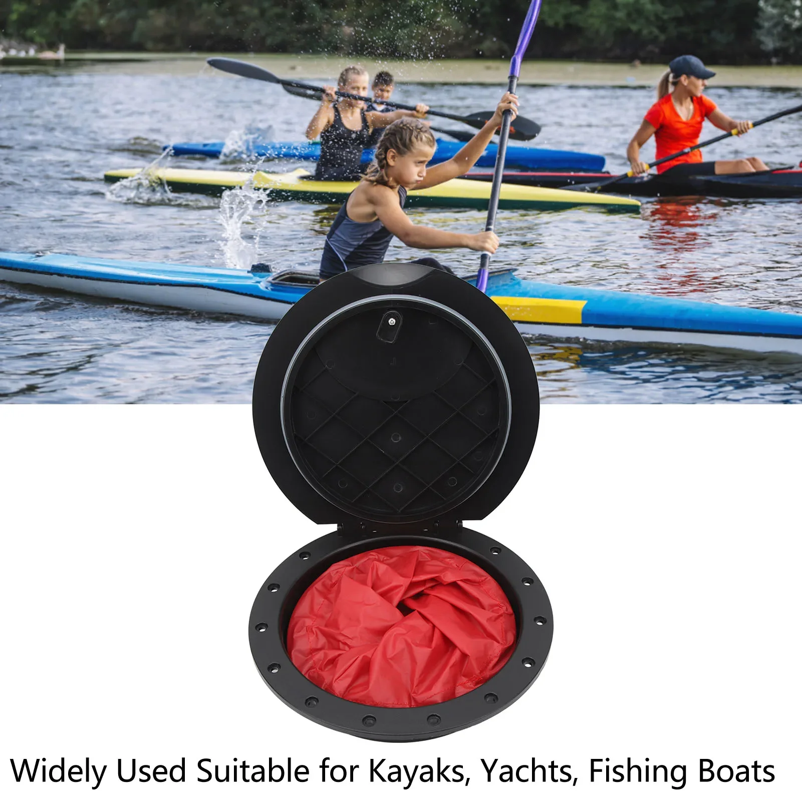 11.2 في مجموعة أطباق سطح السفينة مع حقيبة تخزين لقارب صيد اليخوت والتجديف