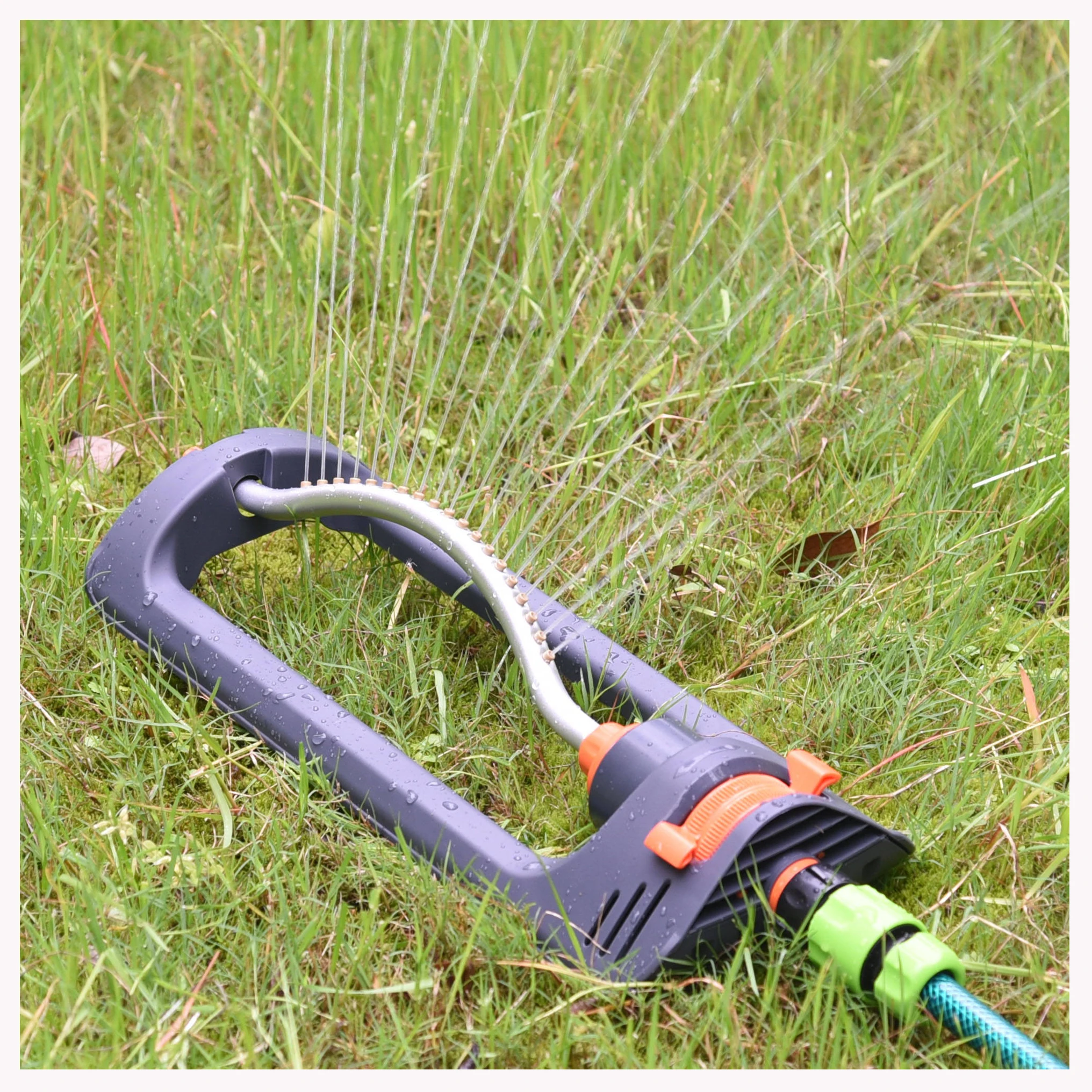 

Automatic Low Pressure Lawn 180 Degree Aluminum Automatic Watering Floor Grass Lawn Garden Water Sprinkler System