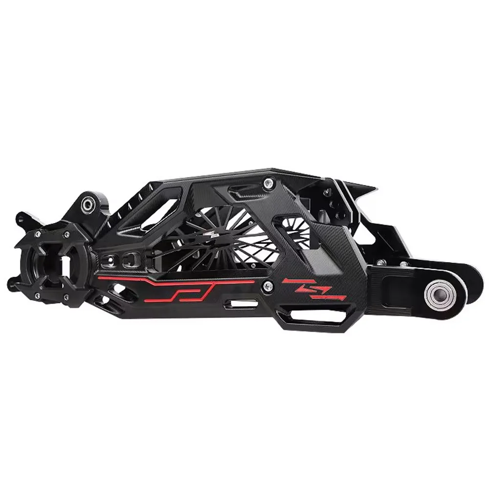 For Little Monkey NIU N1S Ninebot E/N/M E-Scooter Modified Lotus Swing Arm CNC Thickened Aluminum Divine Shield Rear Flat Fork