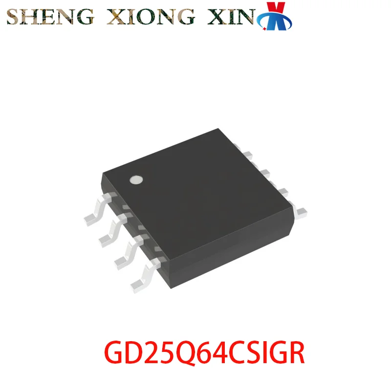 10pcs/lot 100% NEW GD25Q64CSIGR 8-SOP Memory Chip 25Q64CSIG 25Q64 Integrated Circuit