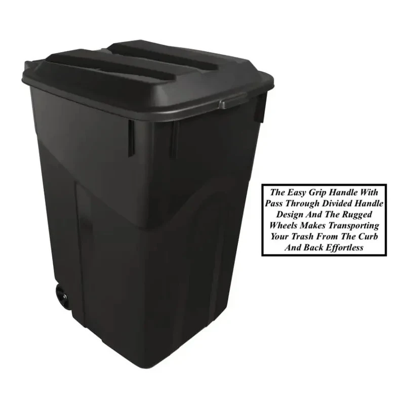 4 Gallon Heavy Plastic Garbage Trash Can Rubbish Bin for L oratory Furniture