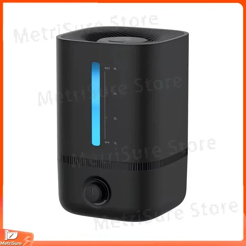 4L Top-Fill Cold Mist Humidifier for Bedroom Office Large Room Quiet Ultrasonic Air Moisturizer with Night Light Smart Auto