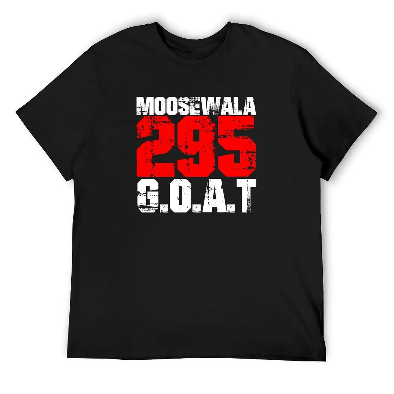 

295 Sidhu Moosewala T-Shirt oversized t shirt T-shirts man mens graphic t-shirts pack