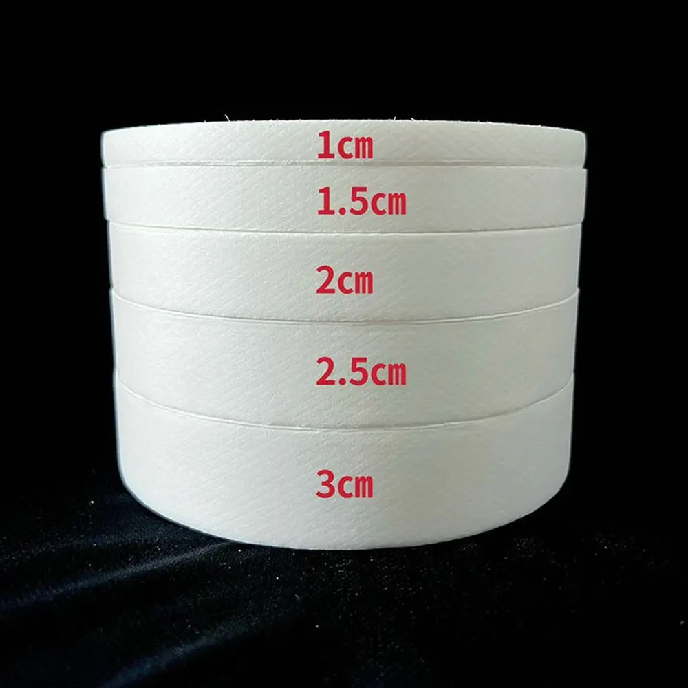 

50M Hot Melt Adhesive Mesh Tape Fastener Non-woven Double Sided Clothes Ironing Hem Tapes DIY Mesh Sewing Tool