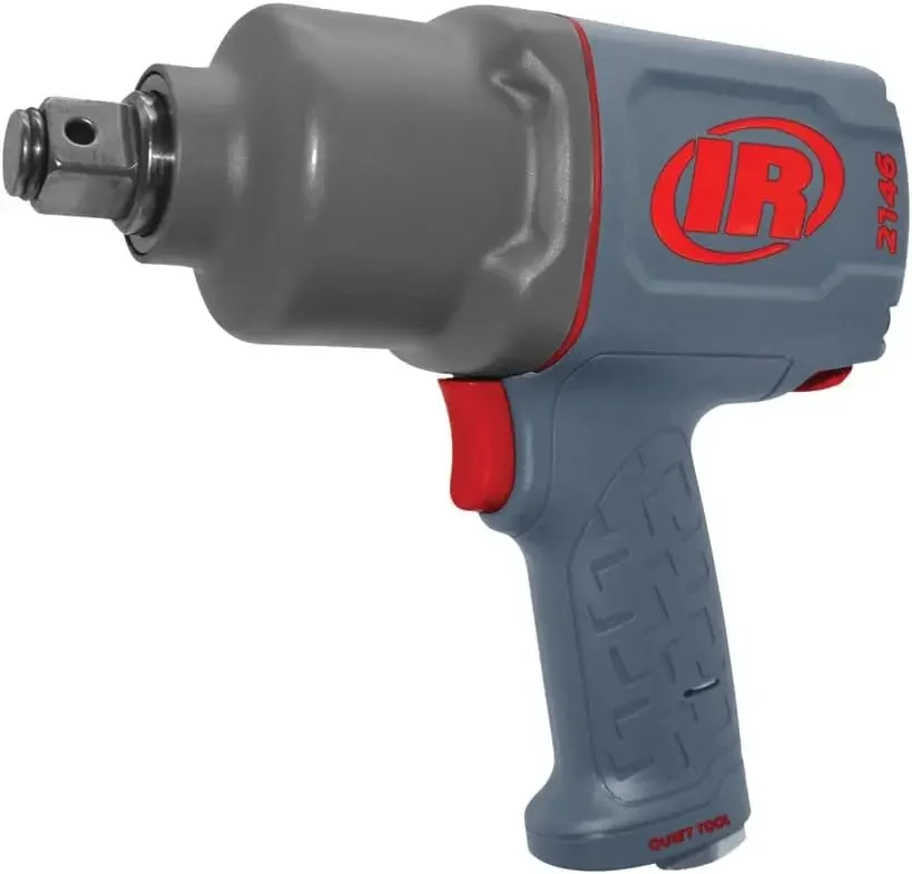 

Ingersoll Rand 2146Q1MAX 3/4-Inch Drive, Air Impact Wrench, Quiet, 2,000 ft-lbs Nut-busting torque,Maintenance Duty, Pistol Grip