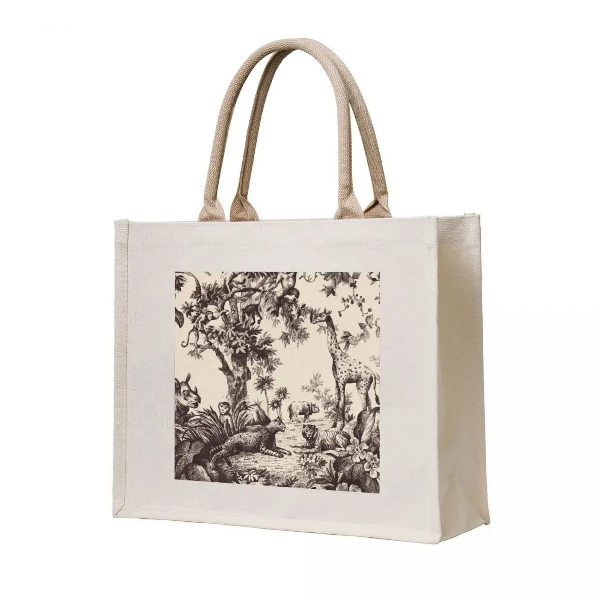 

Jungle Vibe Tote Bag canvas shopping bag tote bag screen Big Women's shopper
