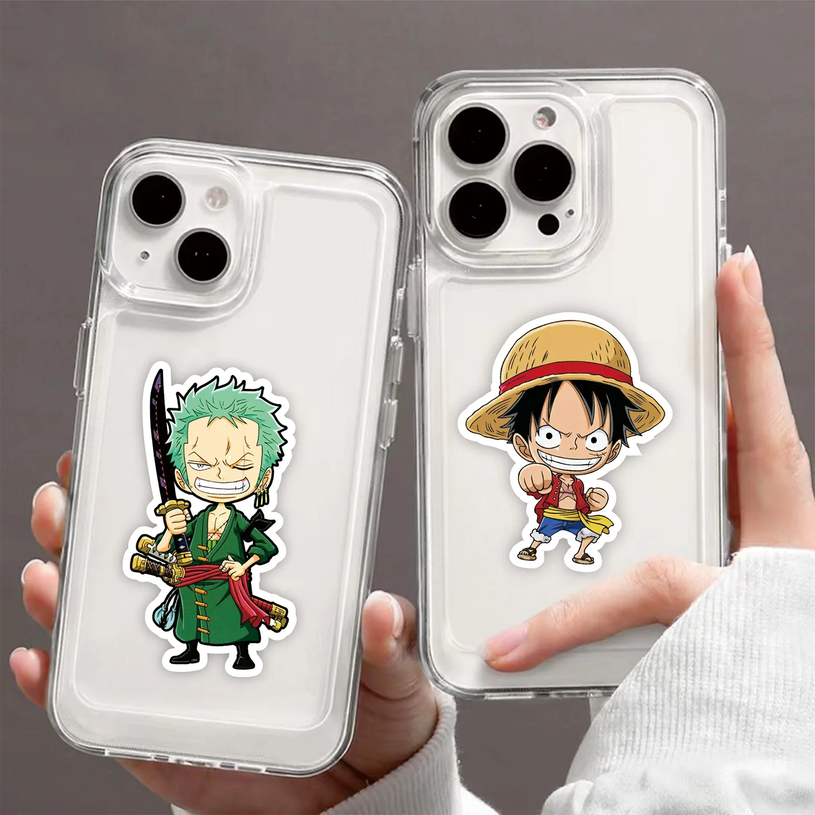 10/30/80PCS NEW One Piece Cartoon Anime Stickers Aesthetics Decoration Suitcase Scrapbooking Phone Laptop Stationery Toy Gift