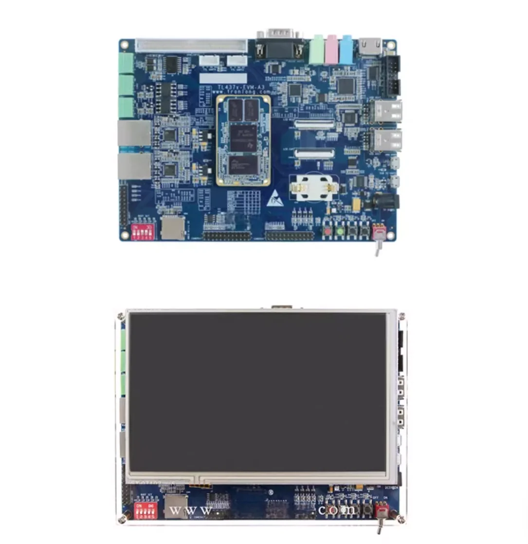 لوحة تطوير Chuanlon AM437x مع TI AM4376/79 Cortex-A9 ARM RT-Linux EtherCAT