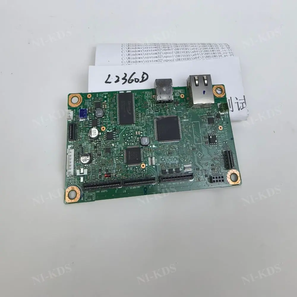 LV1324001 Main Board PCB for Brother HL-L2360 HL-L2360D HL-2360dn Logic Board