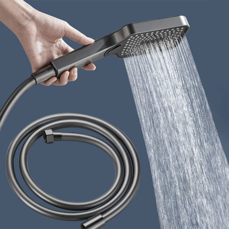 1.5/2m PVC Handheld Shower Hose GI/2 Universal Interface High Pressure Thickening Flexible Anti Winding