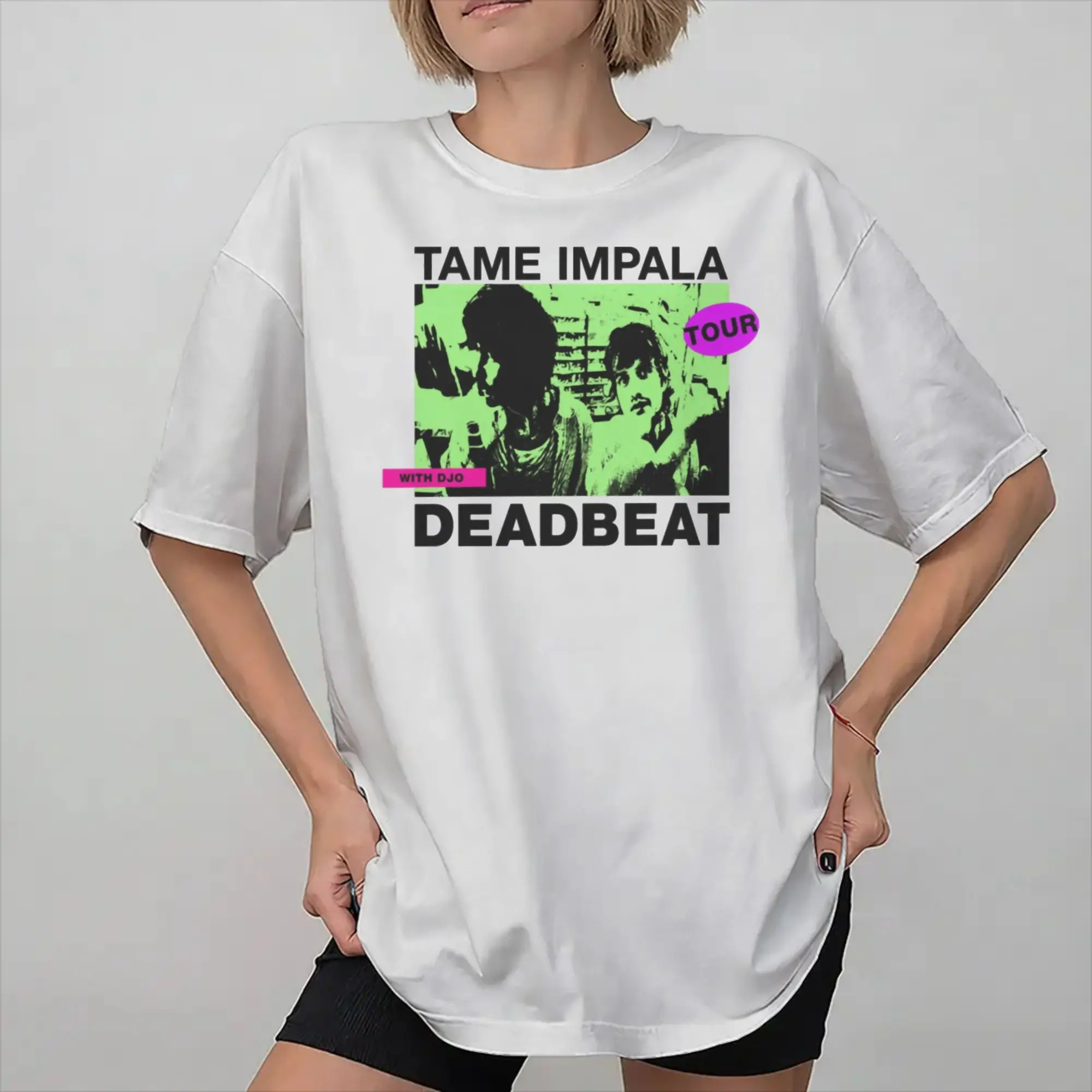 Men Women New Arrival Tame Impala Deadbeat Tour 2026 T Shirt Tee 100% Cotton  T-shirts Clothing