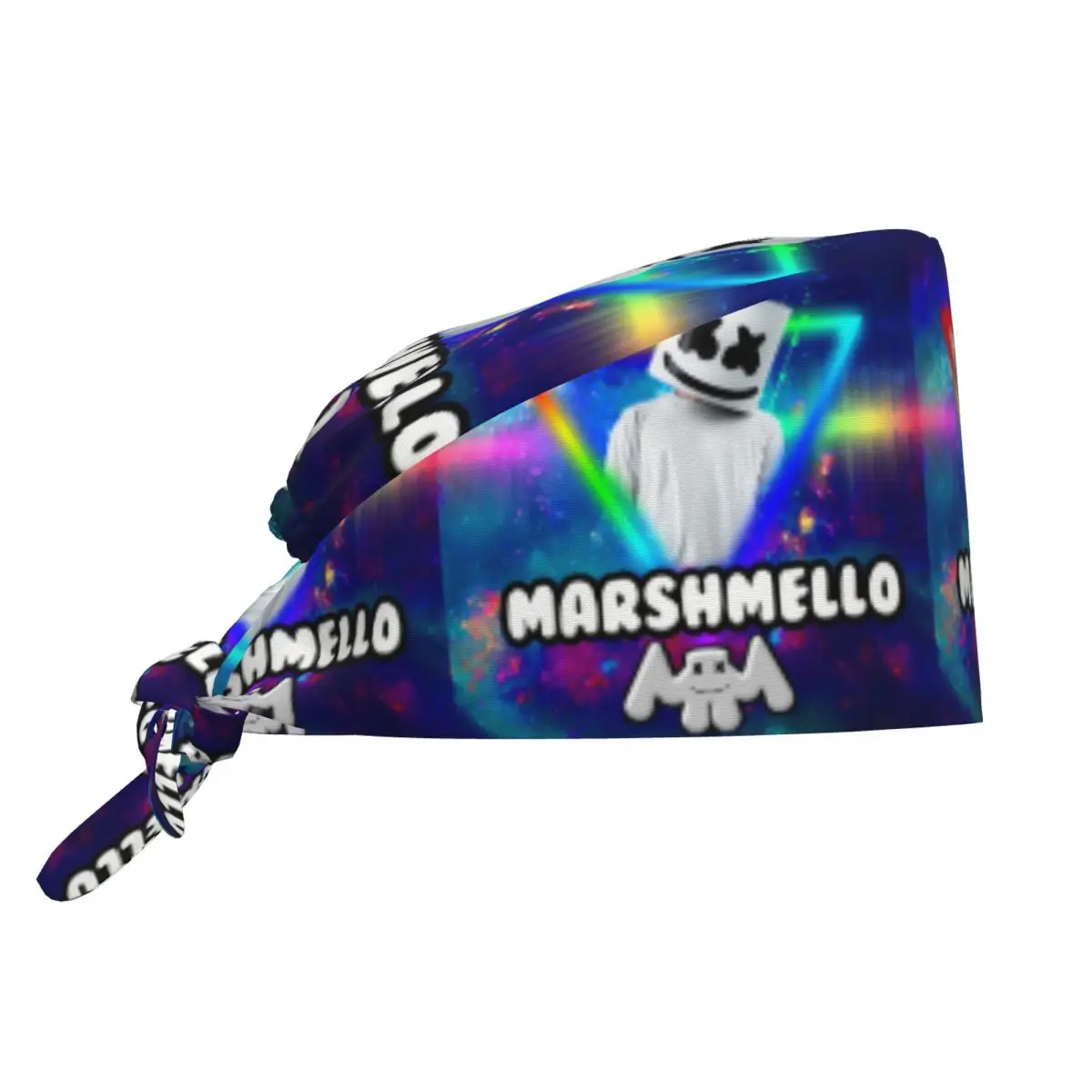 Adjustable Marshmellos Electronic Music DJ Working Hat Men Women Surgical Hat Scrub Nursing Doctor Surgeon Cap for Dentist