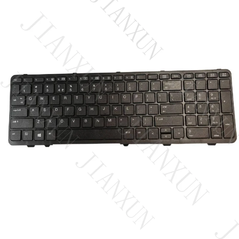 A+ US Keyboard For HP Probook 650 G1 655 G1 with frame No Pointer 738697-001