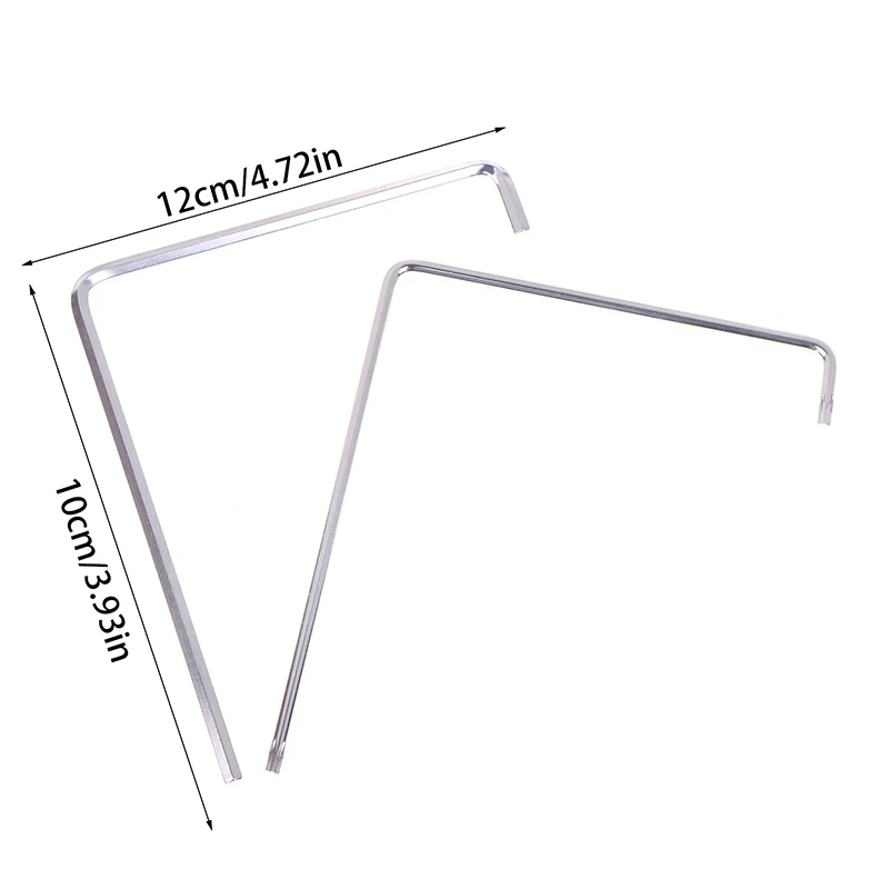 Chiave esagonale interna da 2 pezzi da 4 mm per versatile set di strumenti di regolazione per raccordi per finestre-curva per biciclette per finestre