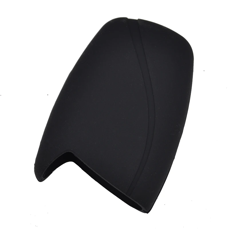 Funda de silicona para llave, carcasa Fob para Hyundai Santa FE DM Grandeur HG Sedan Genesis G80 Equus, juego de llaveros con soporte de 4 botones