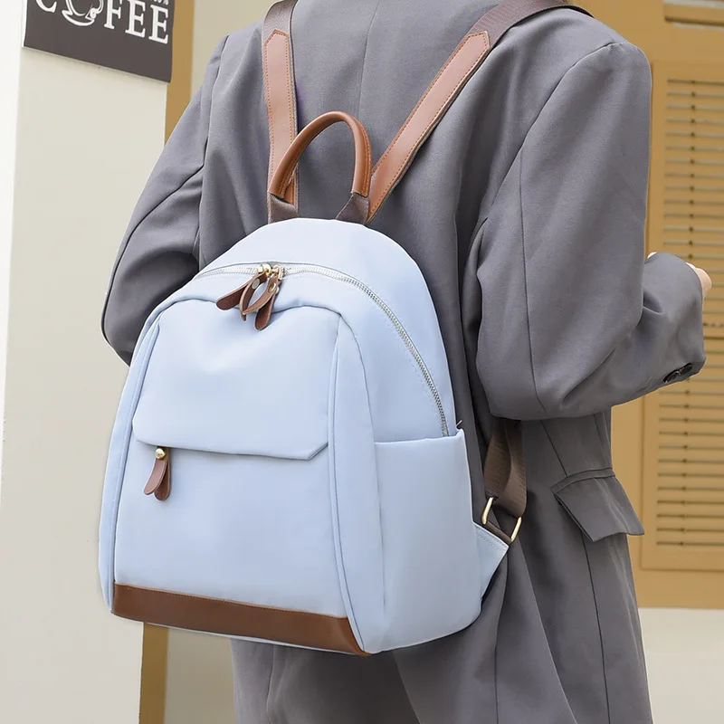 

XJ Oxford cloth simple backpack for women's new casual bag lightweight mini canvas travel backpack mochila сумка женская сумка