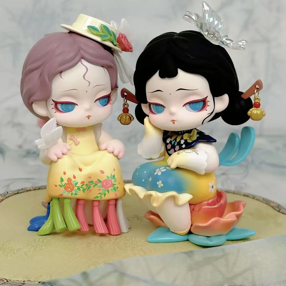 

Authentic Linglong Xiayi "What Is The Return Date" Series Blind Box Ornament, National Trend Toy Handmade Gift In Stock