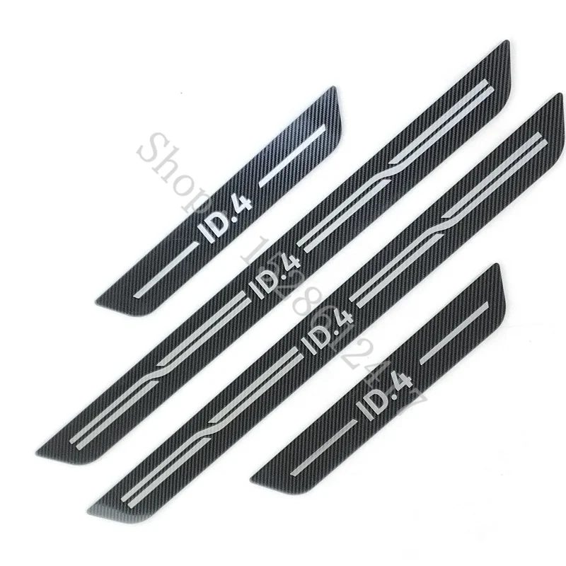 for Volkswagen ID.4 crozz VW ID4 2020 2021 2022 2023 Door Sill Scuff Plate Kick Guard Pedal Threshold Step Protector Stainless