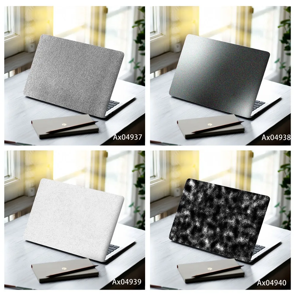 Minimal Solid Speckle Matte Texture Anti Scratch Protective Laptop Stickers for MacBook Aesthetic Notebook Ornamental Sticker