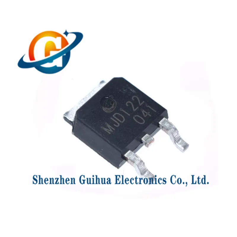 10pcs brand new original MJD127 MJD122 Darlington transistor 8A/100V patch TO-252