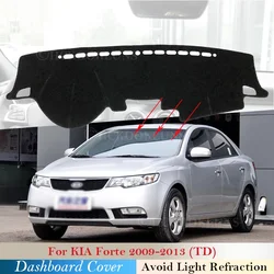 Dashboard Cover Protective Pad for KIA Forte 2009 2010 2011 2012 2013 TD Car Accessories Dash Board Sunshade Cerato Vivaro Koup