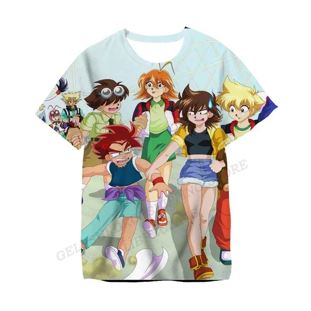 Game Beyblade Tshirts 3D Print Summer T Shirt Fashion Kids Casual Boys Girls Kawaii Hip Hop Round Neck Tshirt Tee Tops Clothes